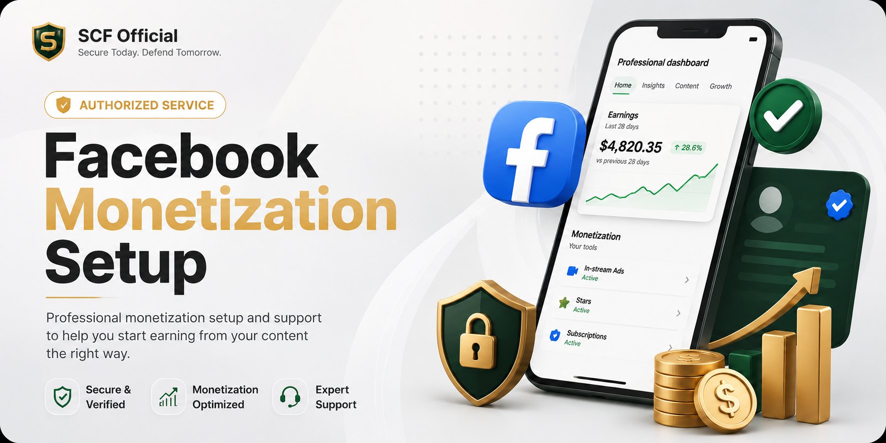 Facebook Monetization Setup